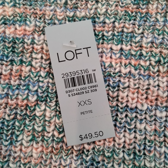 NWT Sz XXSP LOFT Sweater Tank Top - Picture 3 of 9
